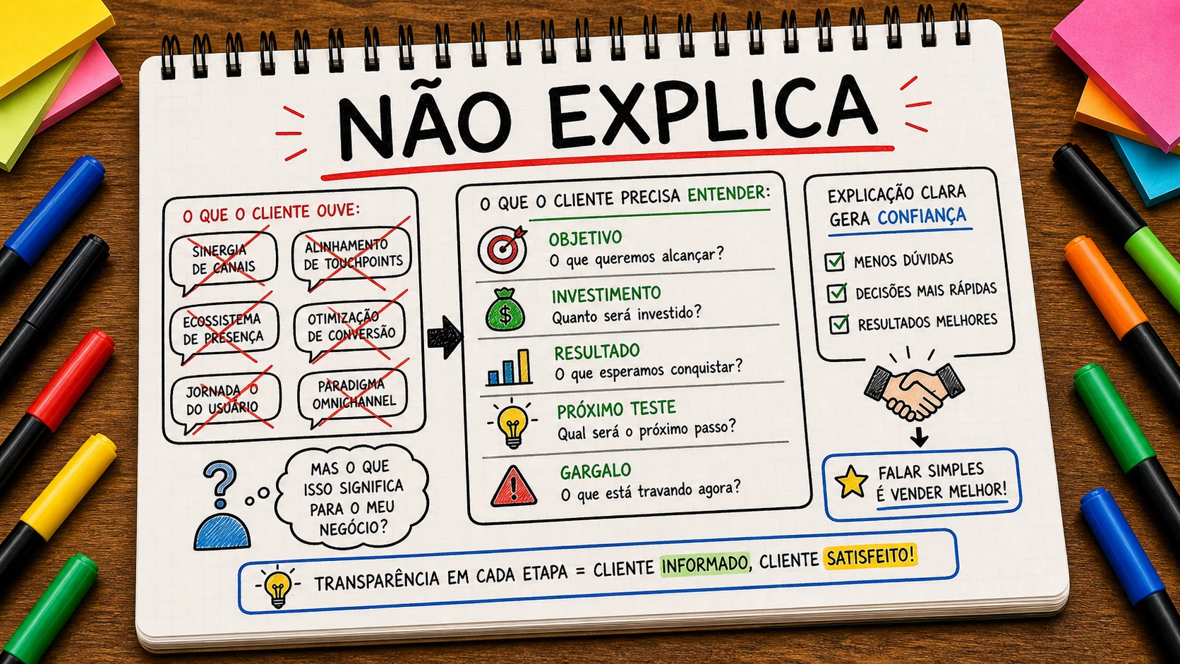 agência não explica o que está fazendo com diagnóstico claro para empresa de Bauru