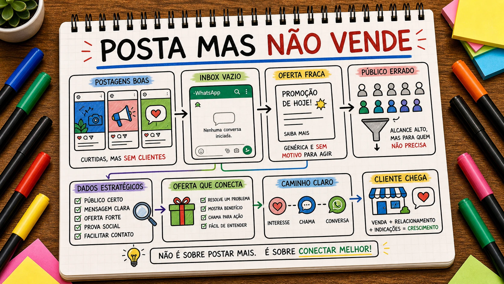 agência posta mas não traz clientes com diagnóstico claro para empresa de Bauru