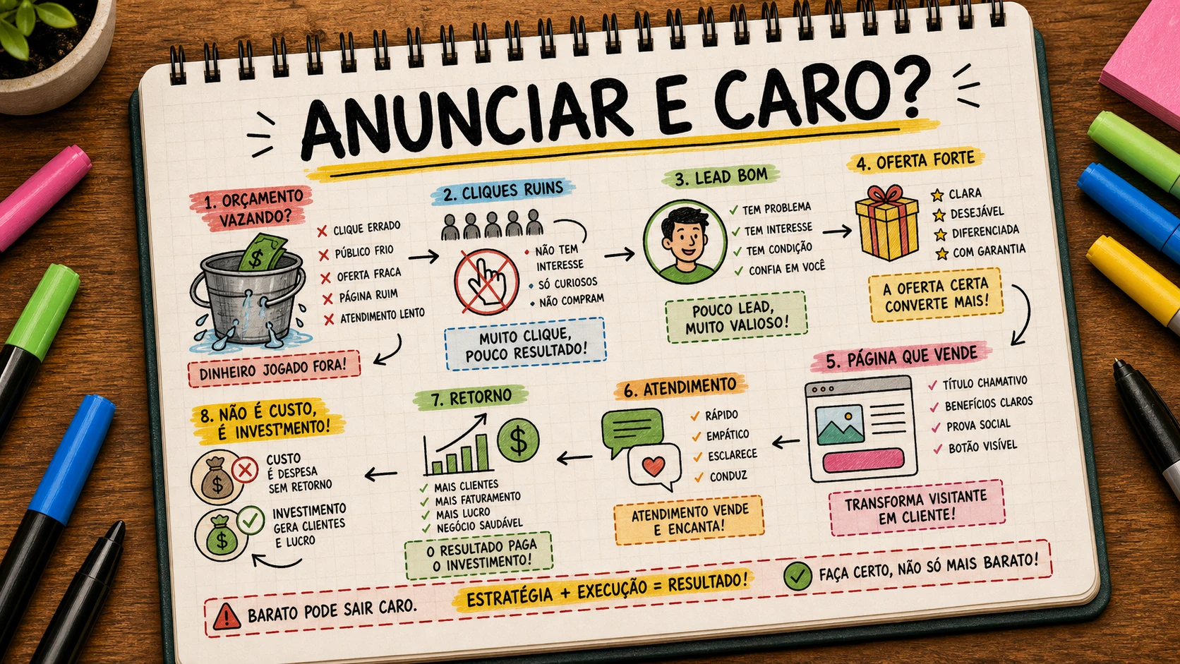 Anunciar é caro explicado com clareza para empresas em Bauru