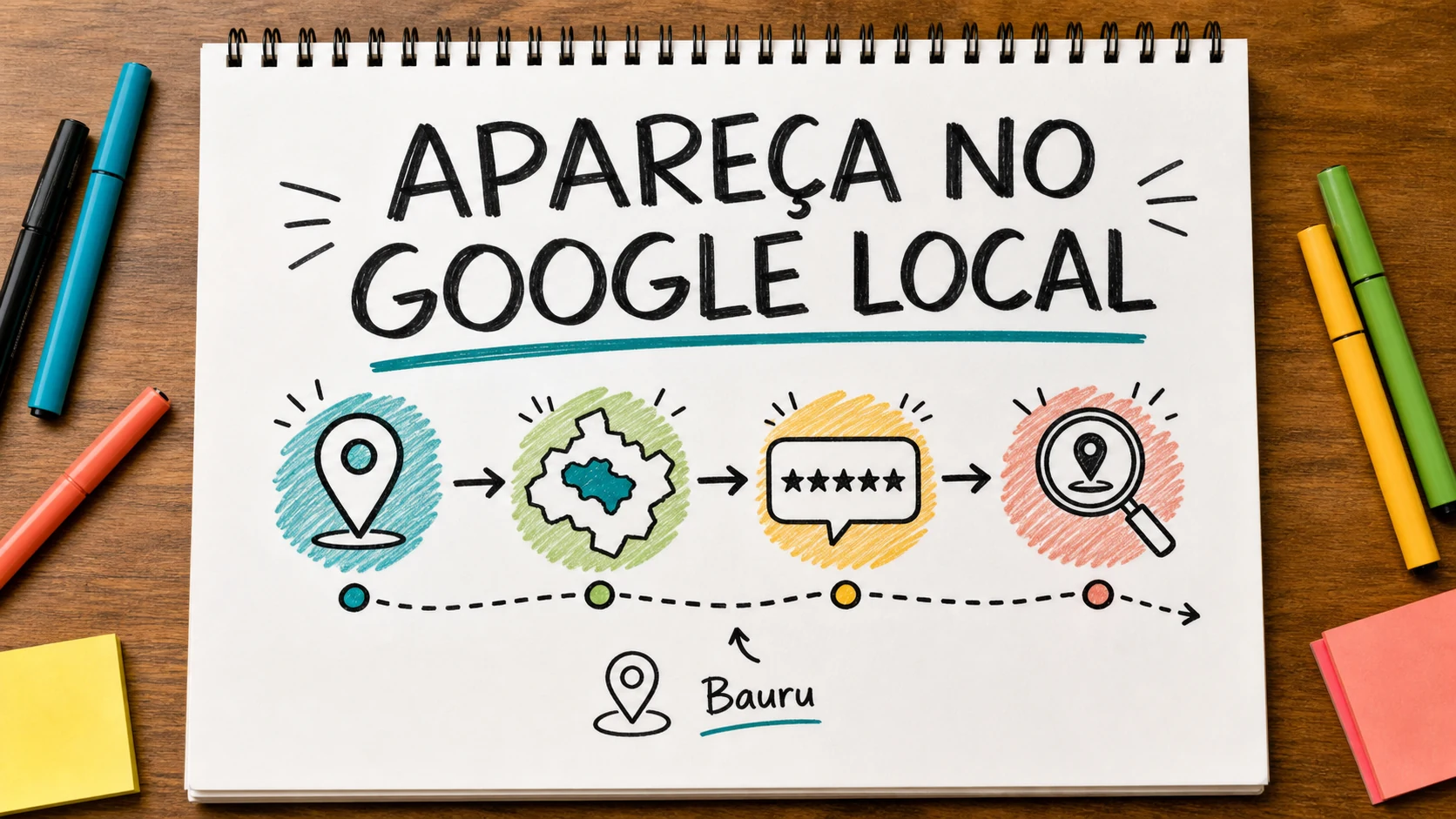 como aparecer no Google para clientes da sua cidade com SEO local e perfil atualizado
