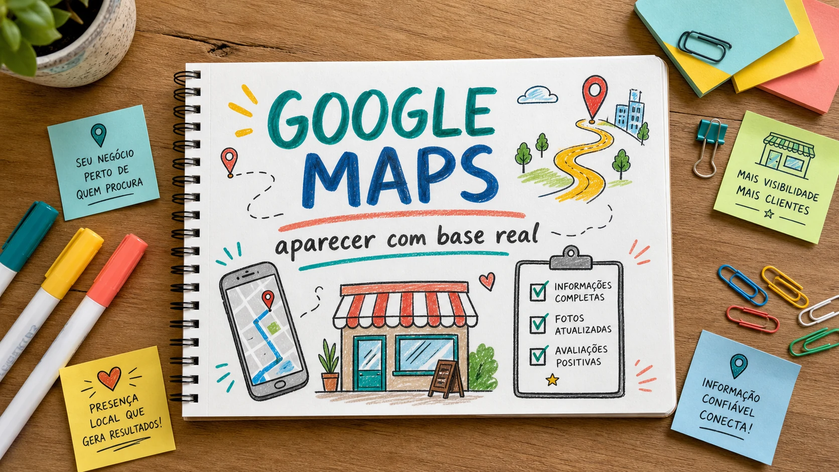 guia para aparecer no Google Maps com perfil completo e sinais locais