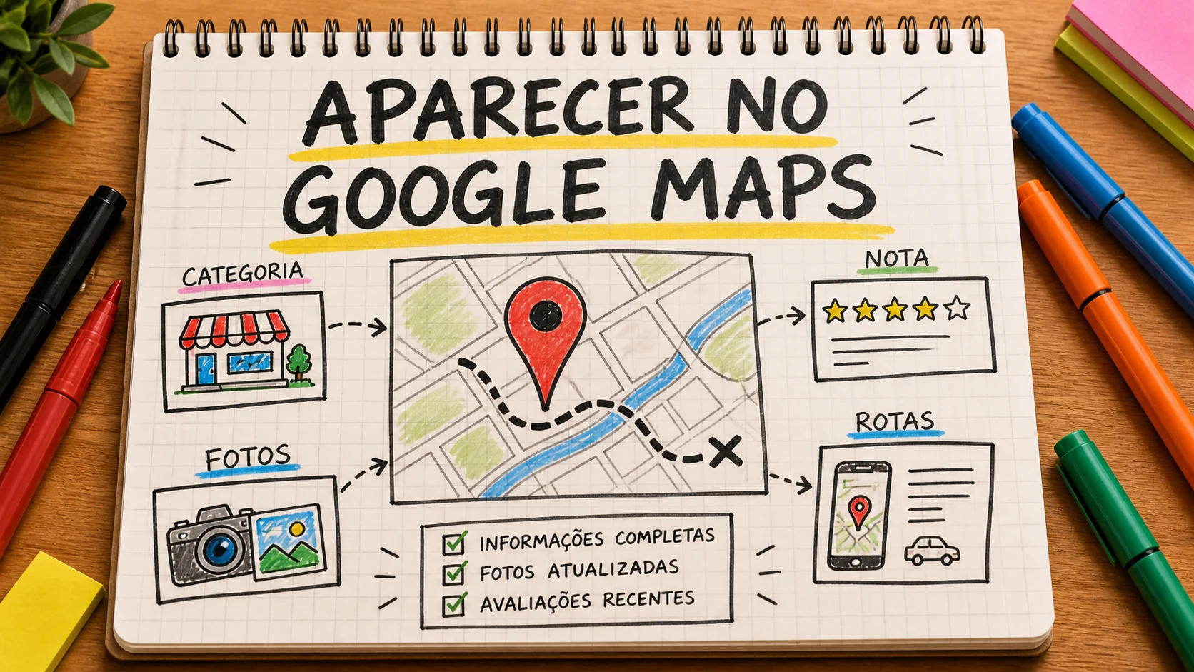 Como aparecer no Google Maps com cadastro local completo e avaliações