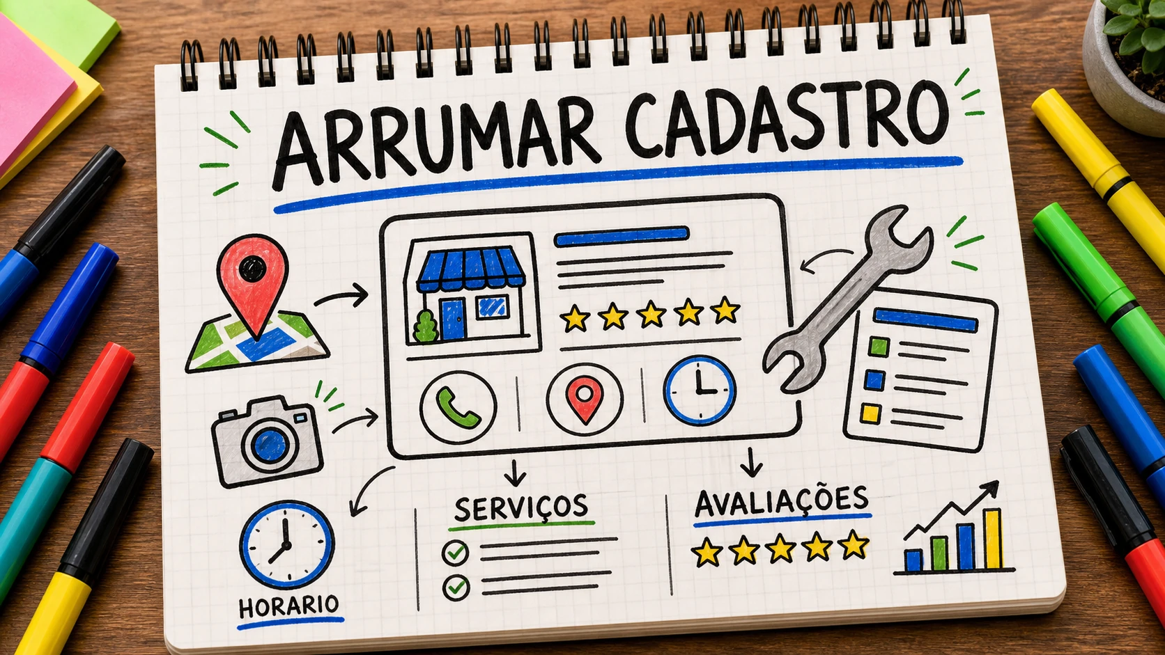 arrumar cadastro no Google em Bauru com informações consistentes