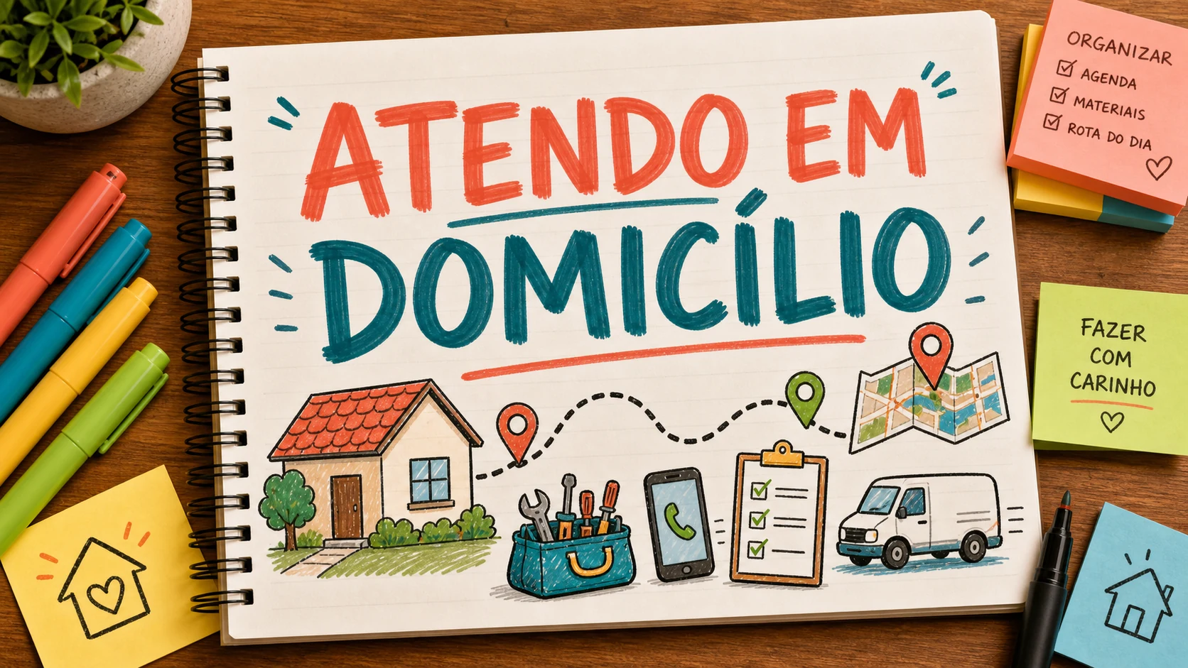 aparecer perto de mim atendendo em domicílio com área de atendimento local