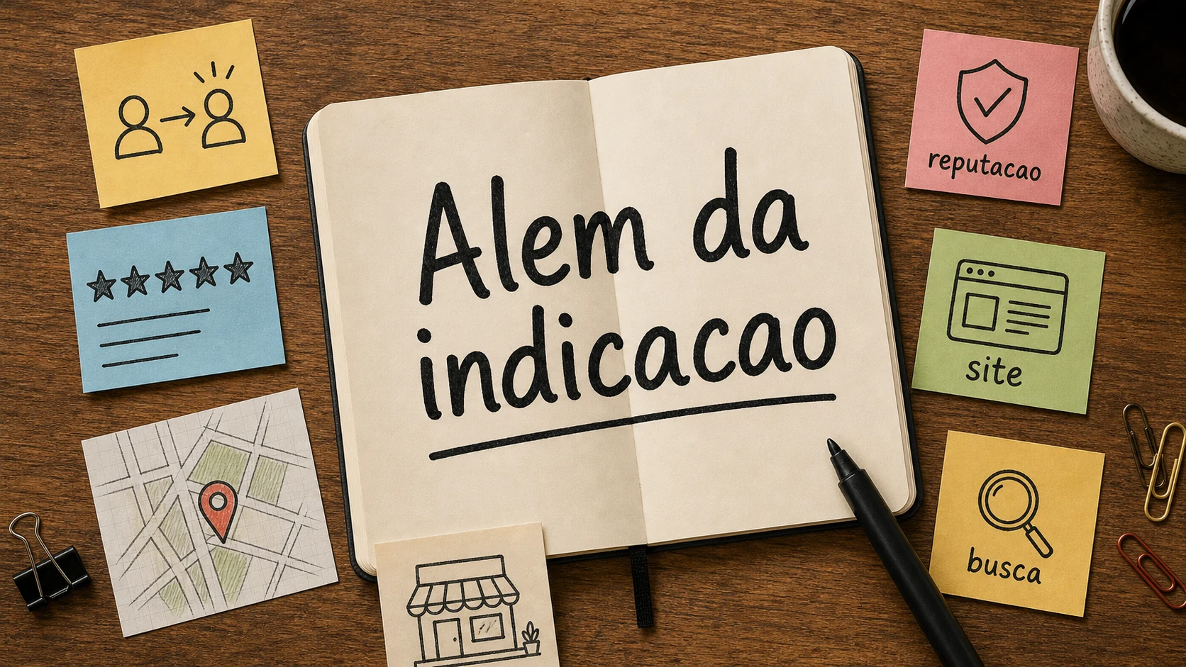 atrair clientes pelo Google sem depender só de indicação usando reputação local online