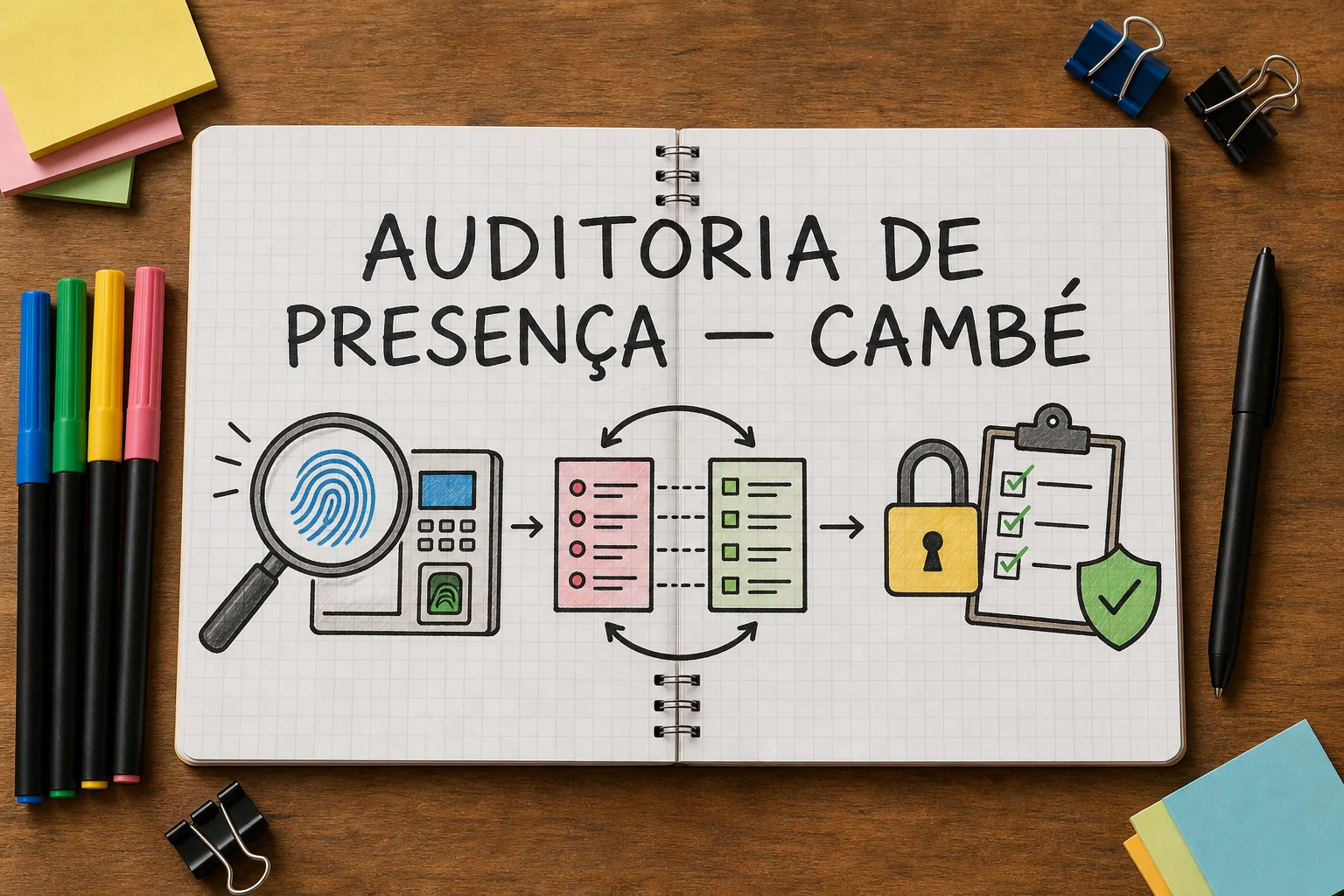 auditoria de presença digital em Cambé representado por planejamento, canais e decisões comerciais