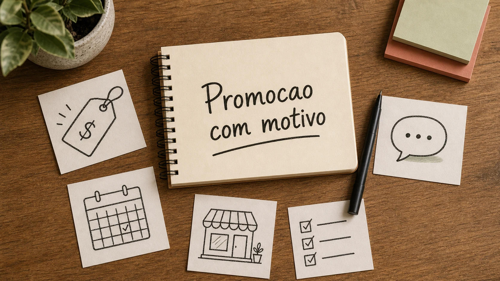 como divulgar promoção com motivo, prazo, público e canal definidos