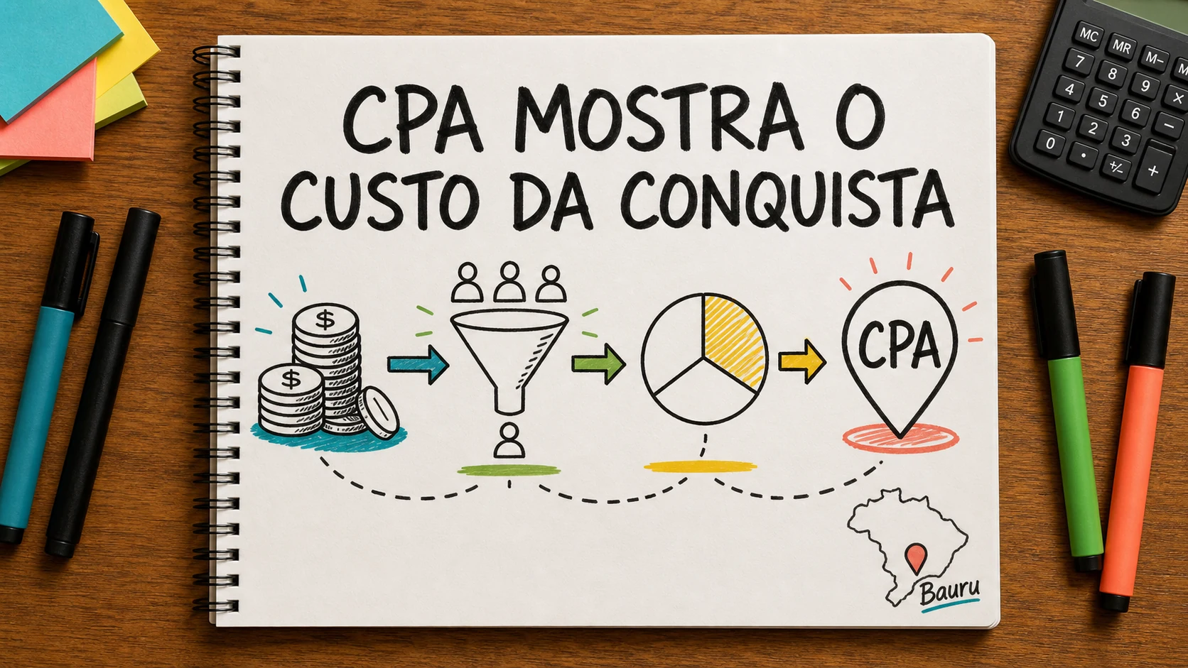 Custo por aquisição CPA representado em uma cena editorial sobre escolha, contexto e decisão.