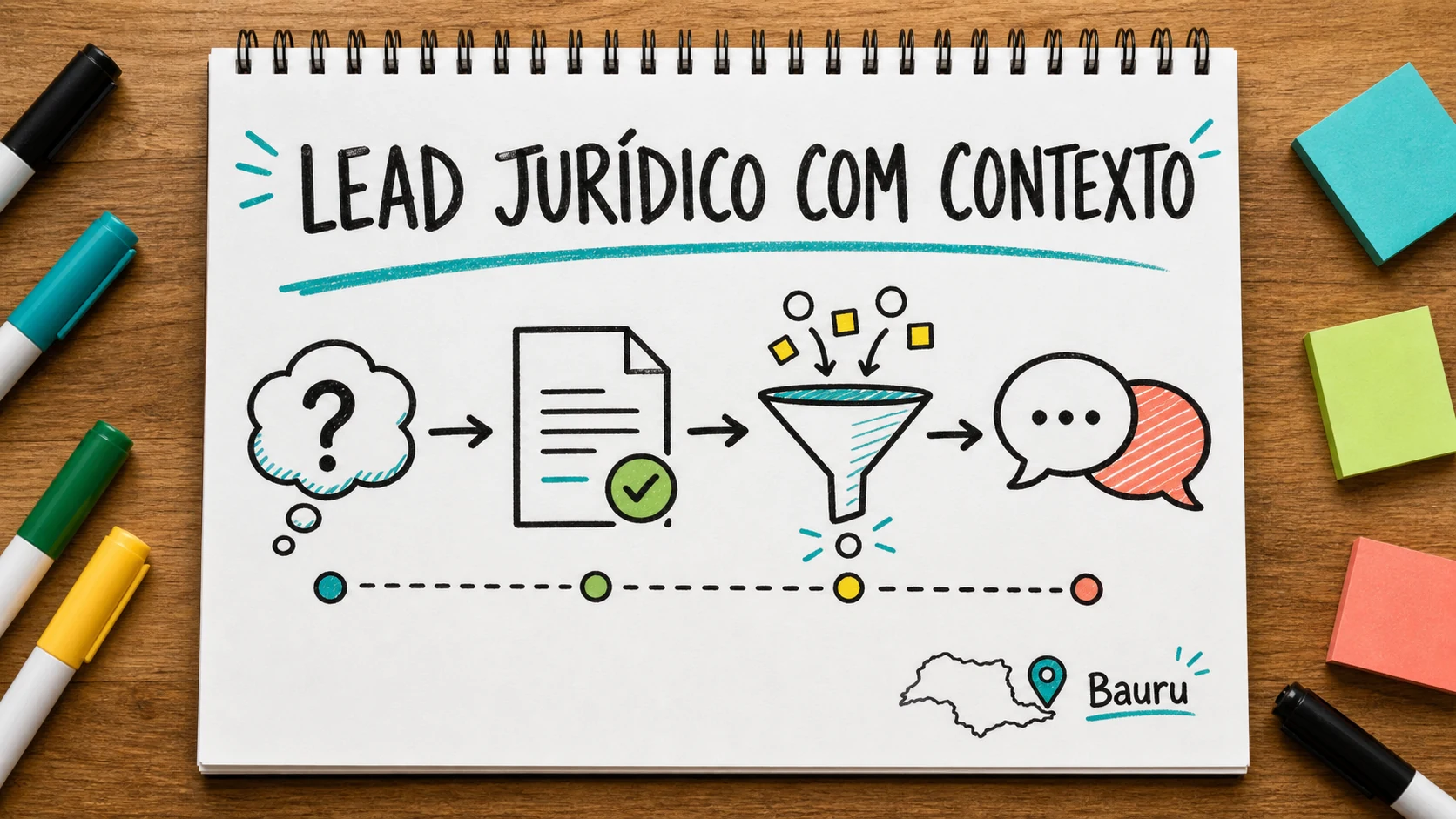Infográfico sobre custo por lead advocacia aplicado a escritórios de advocacia.