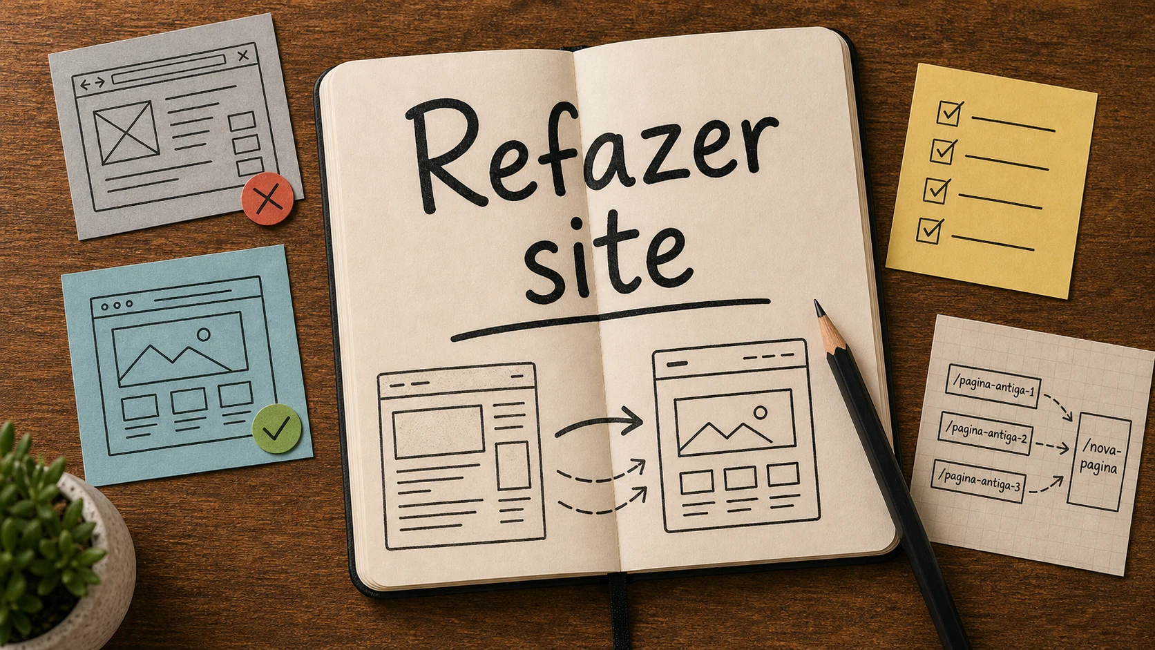 quanto custa refazer um site antigo preservando páginas, SEO e contatos