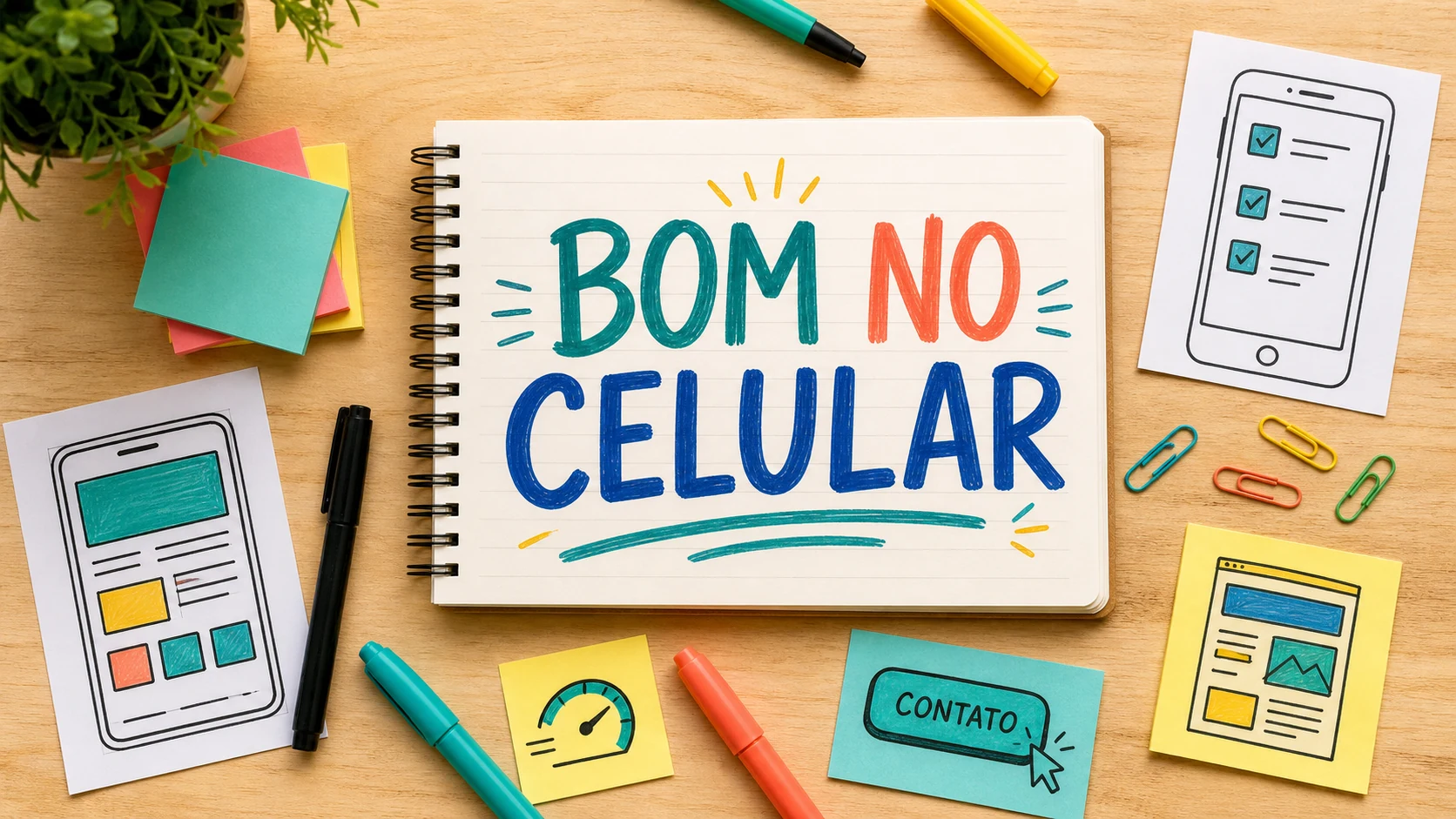 quanto custa site bom no celular com velocidade e botões claros