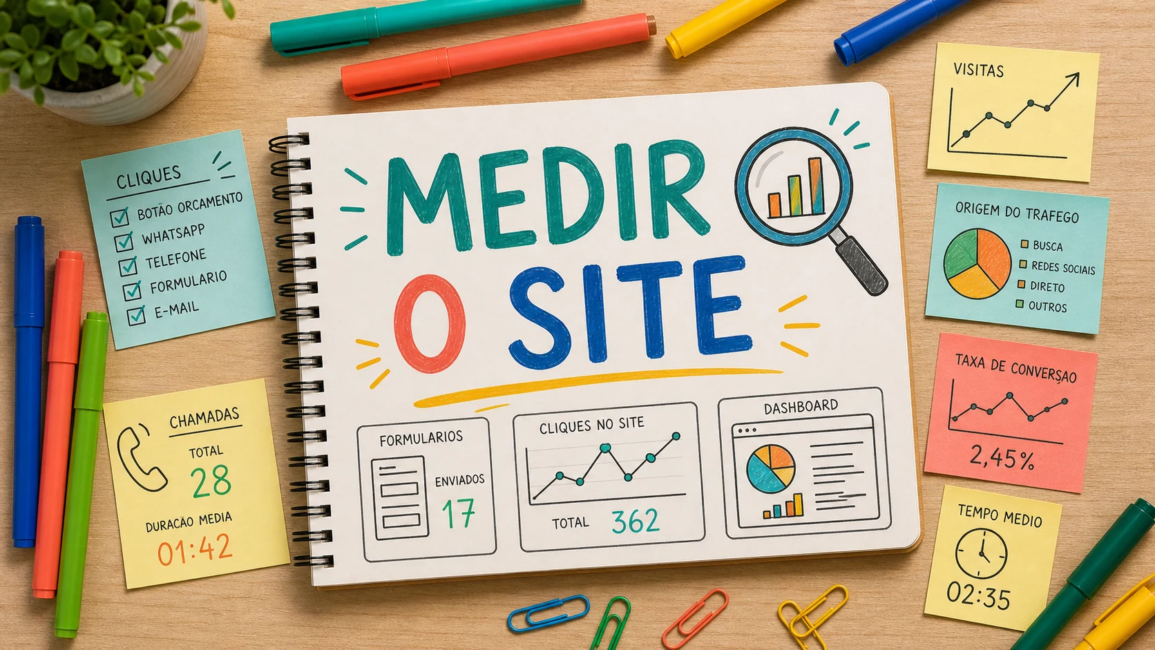 site com ferramentas de medição preço para acompanhar contatos