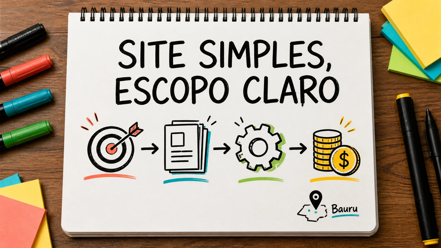 quanto custa criar um site simples com estrutura útil para empresa