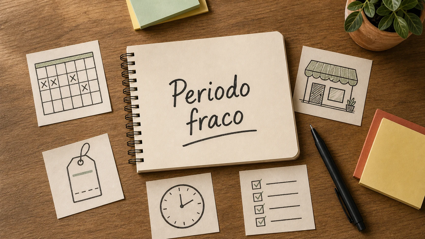 divulgar promoção para vender mais em período fraco sem perder margem