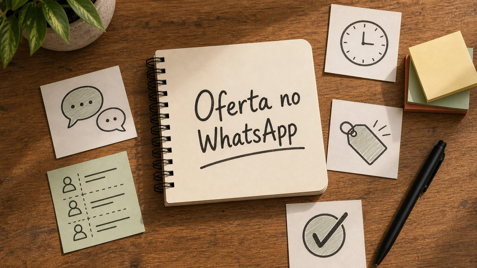 divulgar promoção no WhatsApp com lista segmentada e mensagem curta