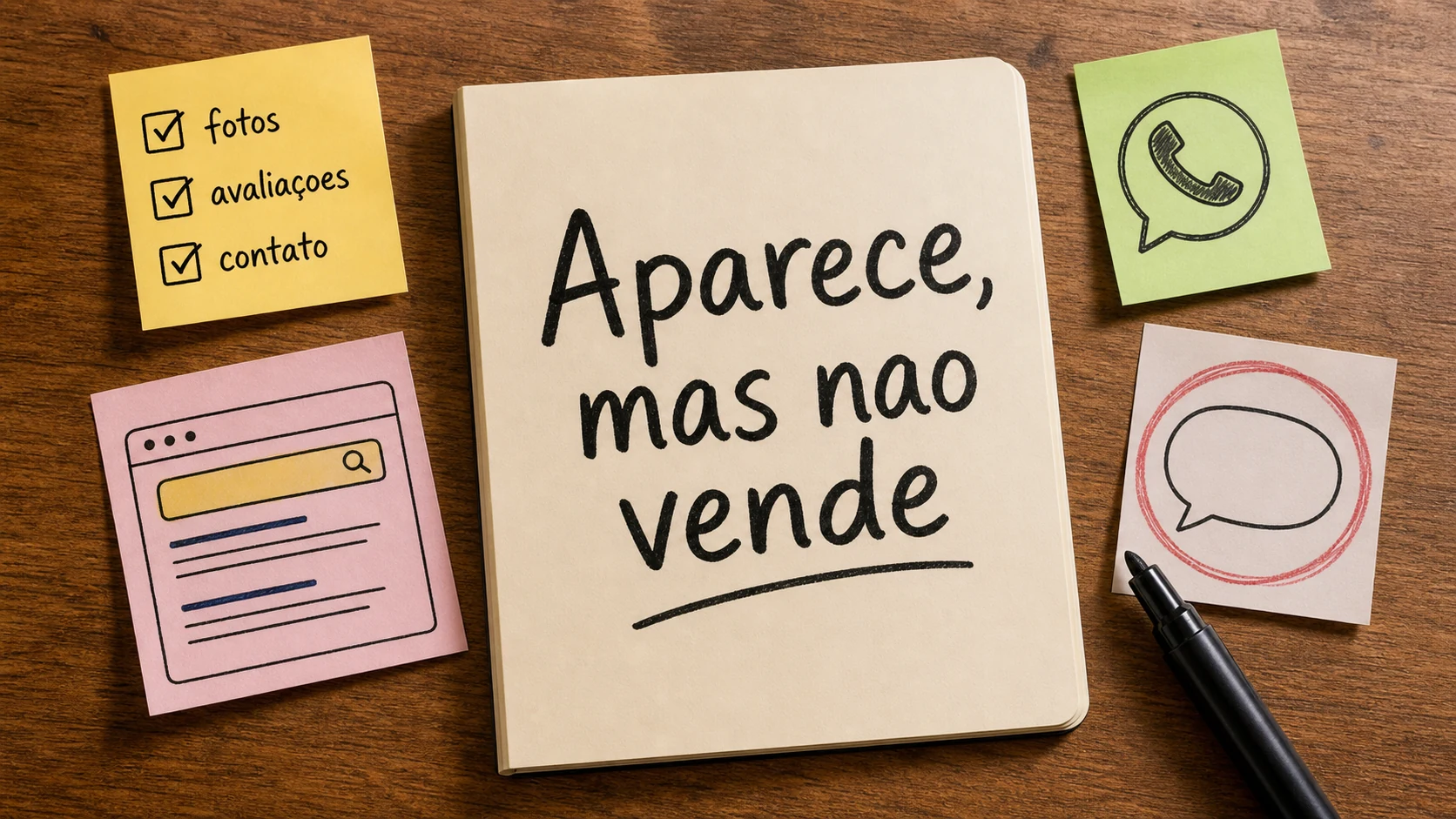 empresa aparece no Google mas não recebe clientes por falta de confiança e contato claro