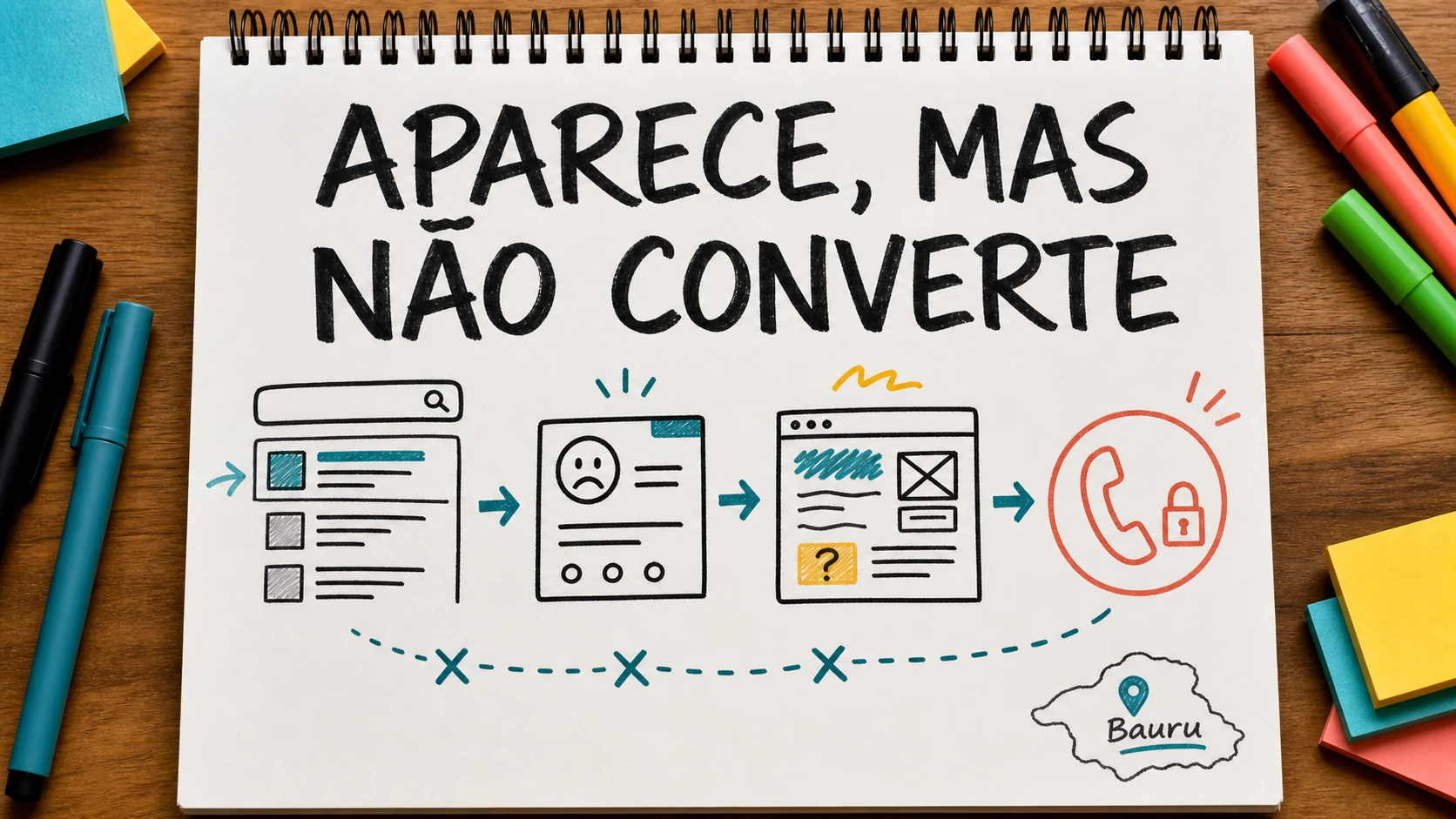 empresa aparece no Google mas não recebe clientes por falta de confiança e contato claro