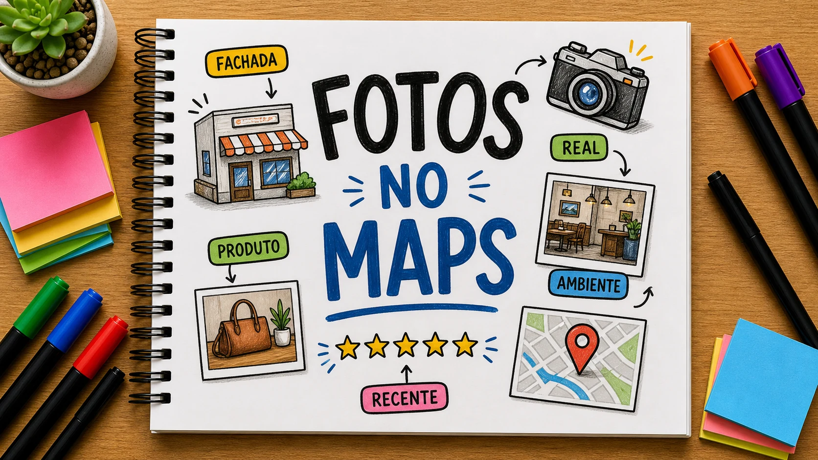 fotos no Google Maps para empresa com fachada e provas reais
