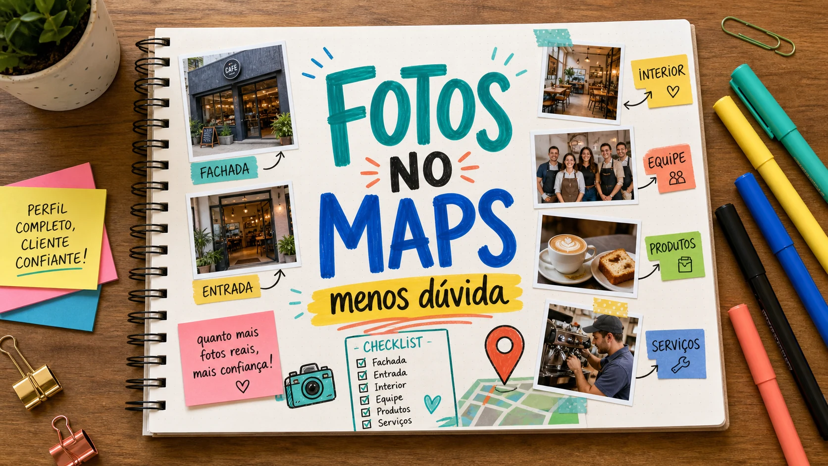 fotos reais no Google Maps para atrair clientes locais