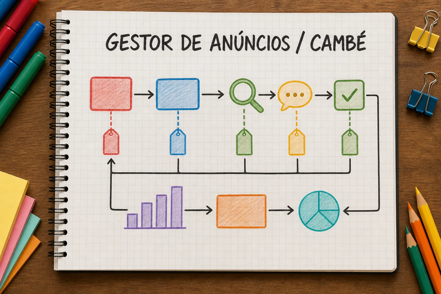 gestor de anúncios em Cambé representado por responsabilidades, decisões e indicadores de mídia