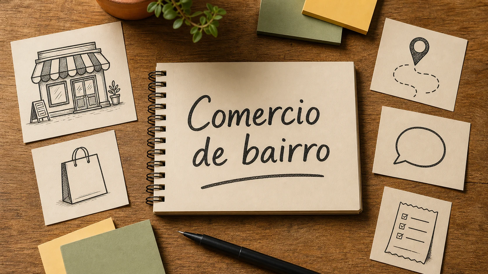 marketing digital local para comércio de bairro com loja, pedidos e rota