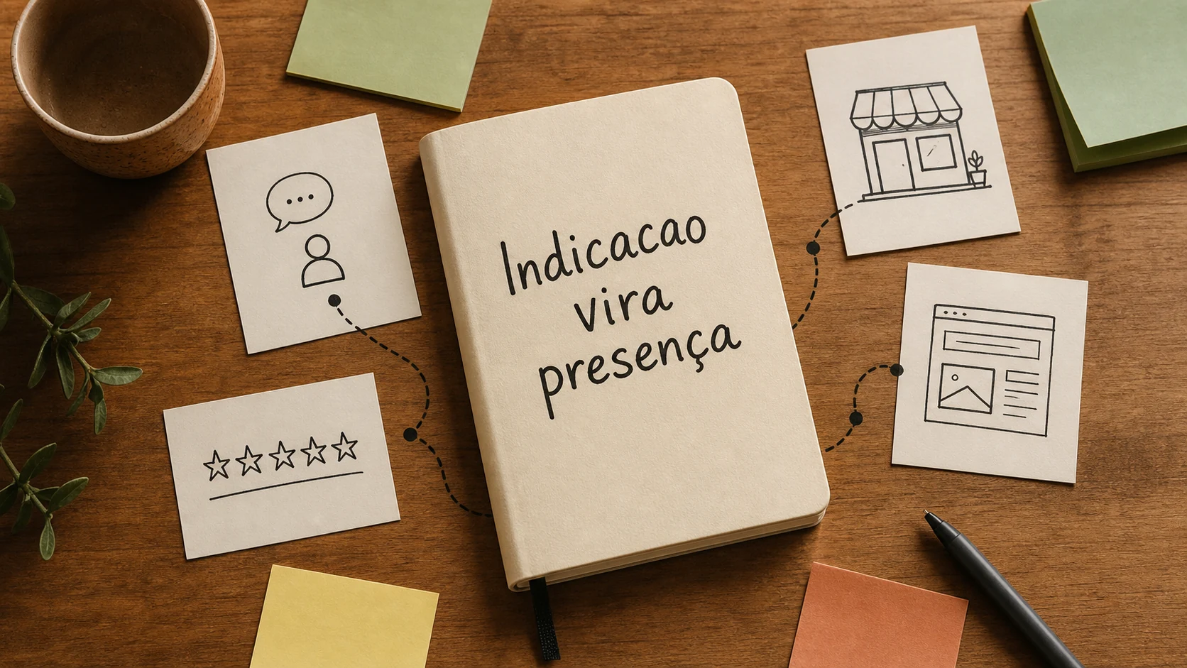 marketing digital local para empresas que dependem de indicação e reputação