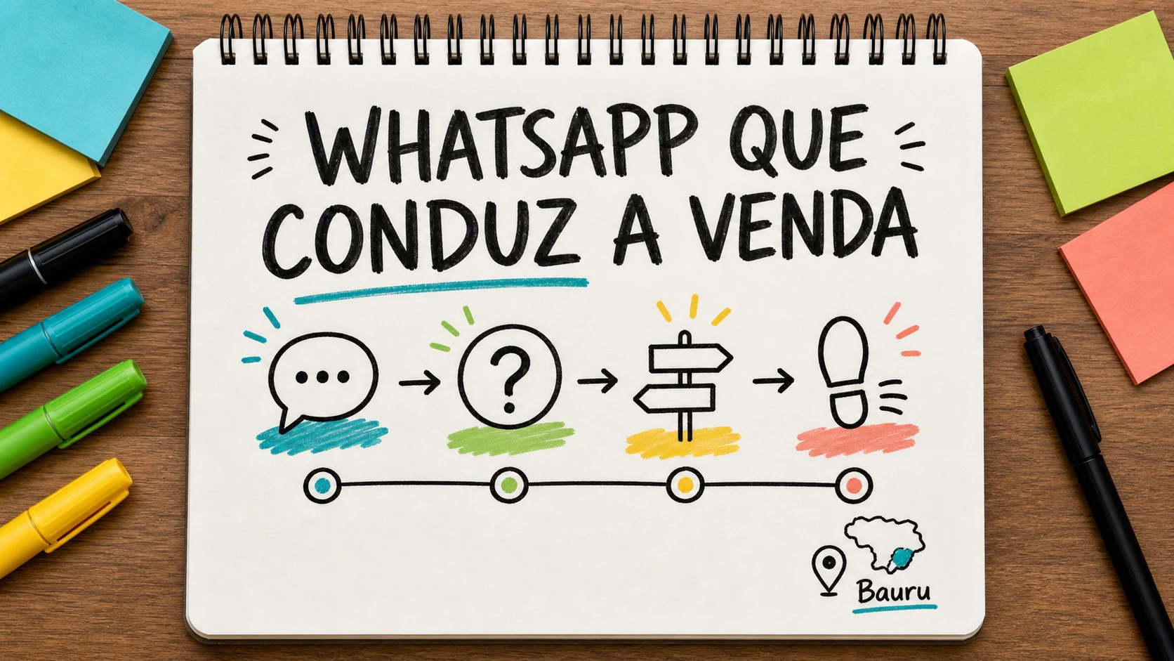 marketing digital local WhatsApp com site, Google e atendimento alinhados