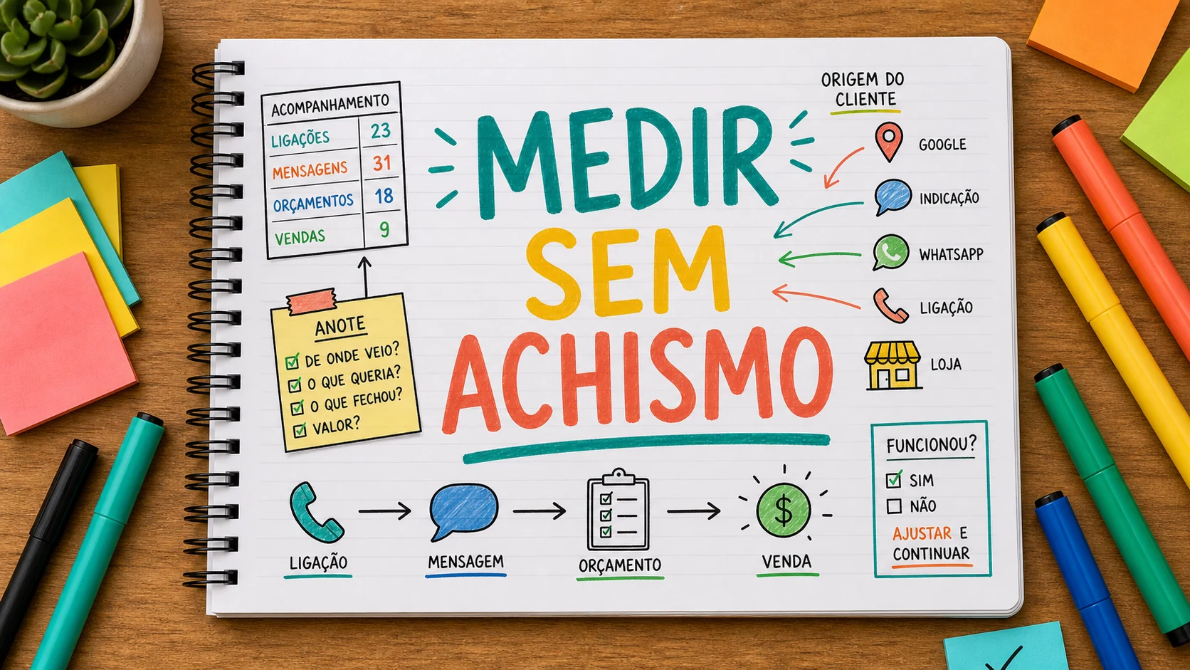 medir promoção de empresa local em planejamento visual para negócios locais