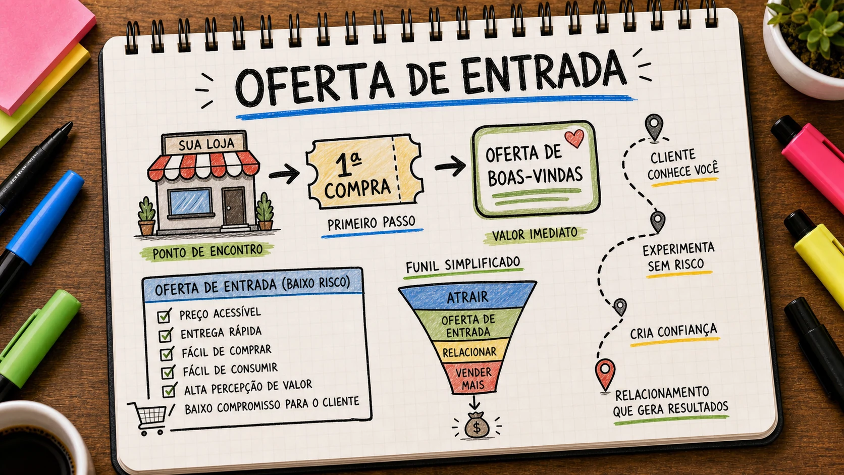 Oferta de entrada desenhada para captar clientes sem desvalorizar o serviço