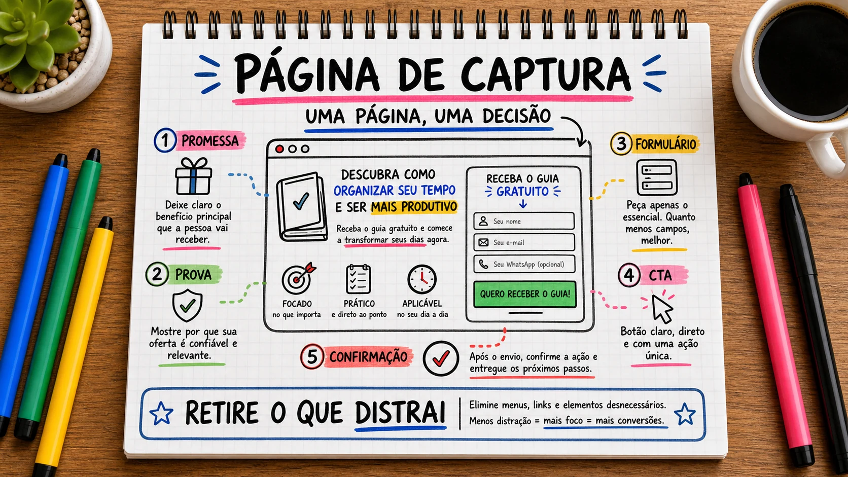 Página de captura representado em uma cena editorial sobre escolha, contexto e decisão.