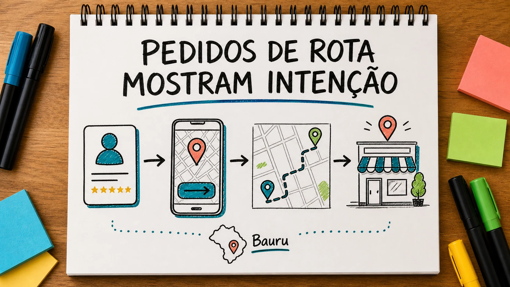conseguir mais pedidos de rota no Google Maps com perfil confiável