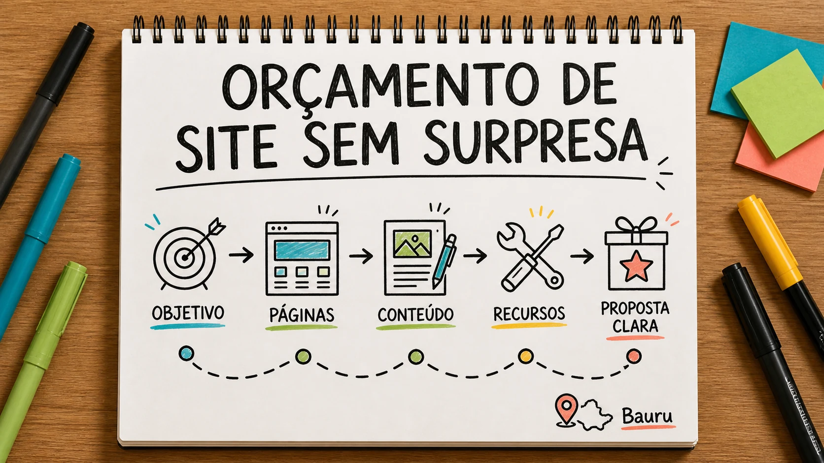 como pedir orçamento de site com perguntas certas antes de contratar
