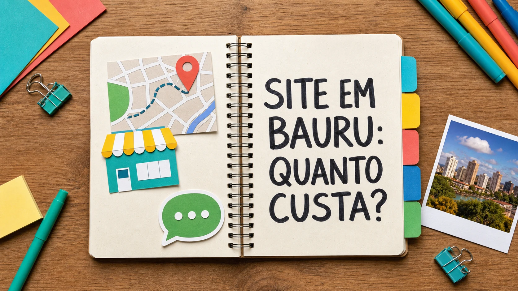 quanto custa um site em Bauru para empresa e público local