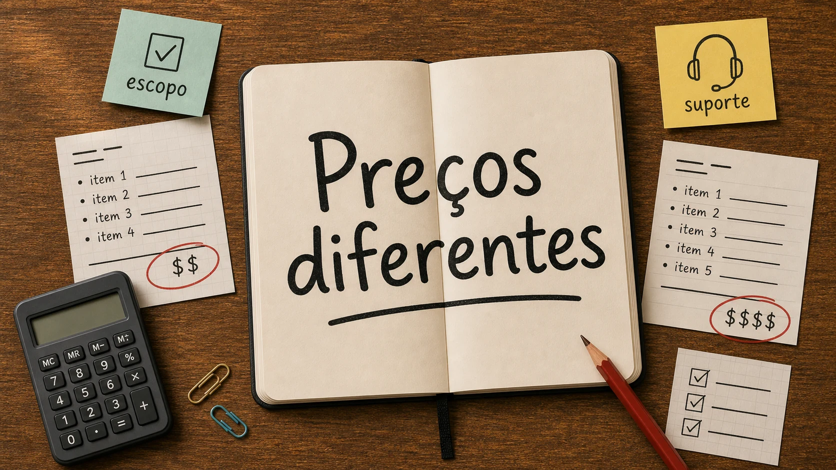 por que site tem preços diferentes ao comparar proposta de criação de site