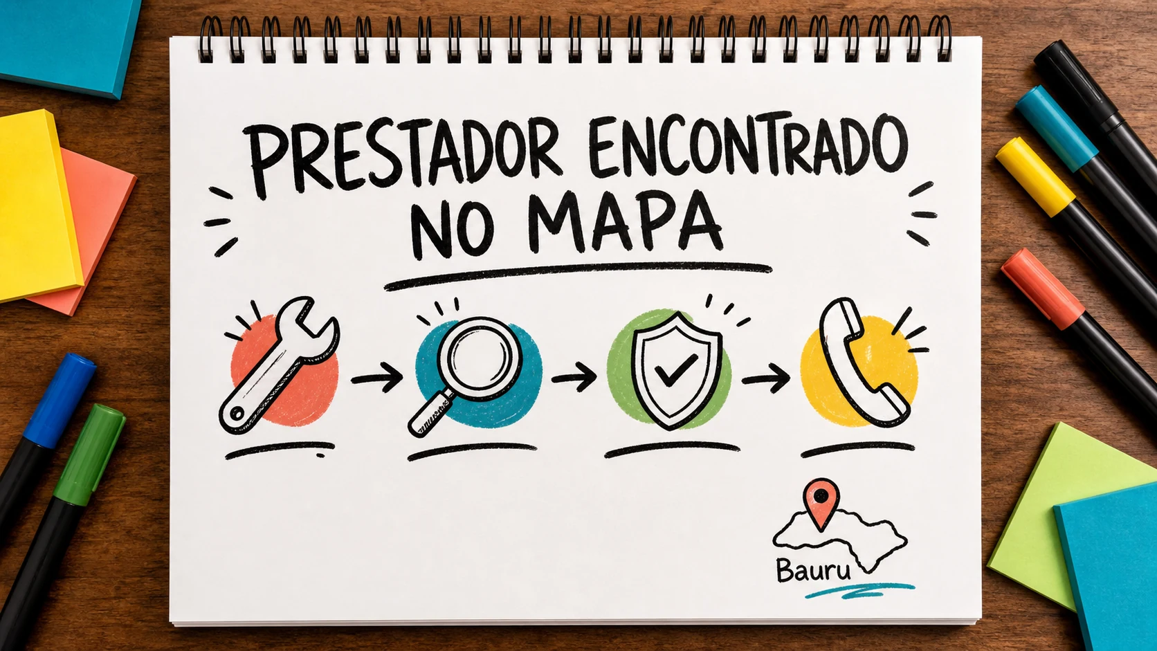 prestador de serviço perto de mim Google Maps com área de atendimento clara