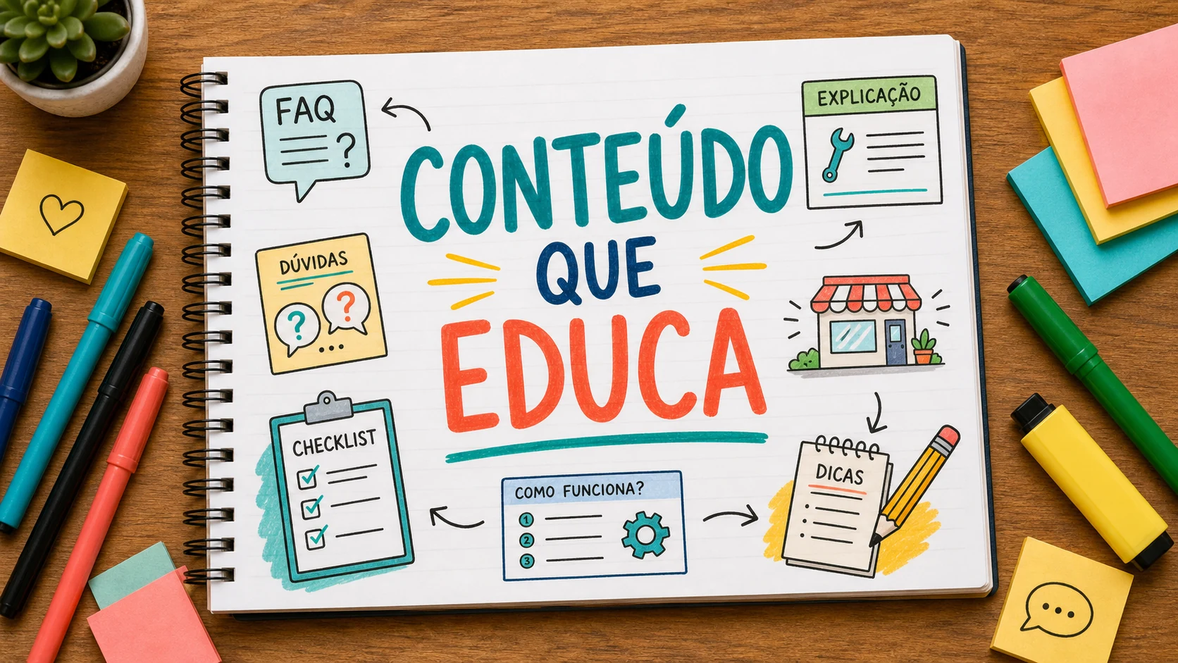 promover empresa local com conteúdo em planejamento visual para negócios locais