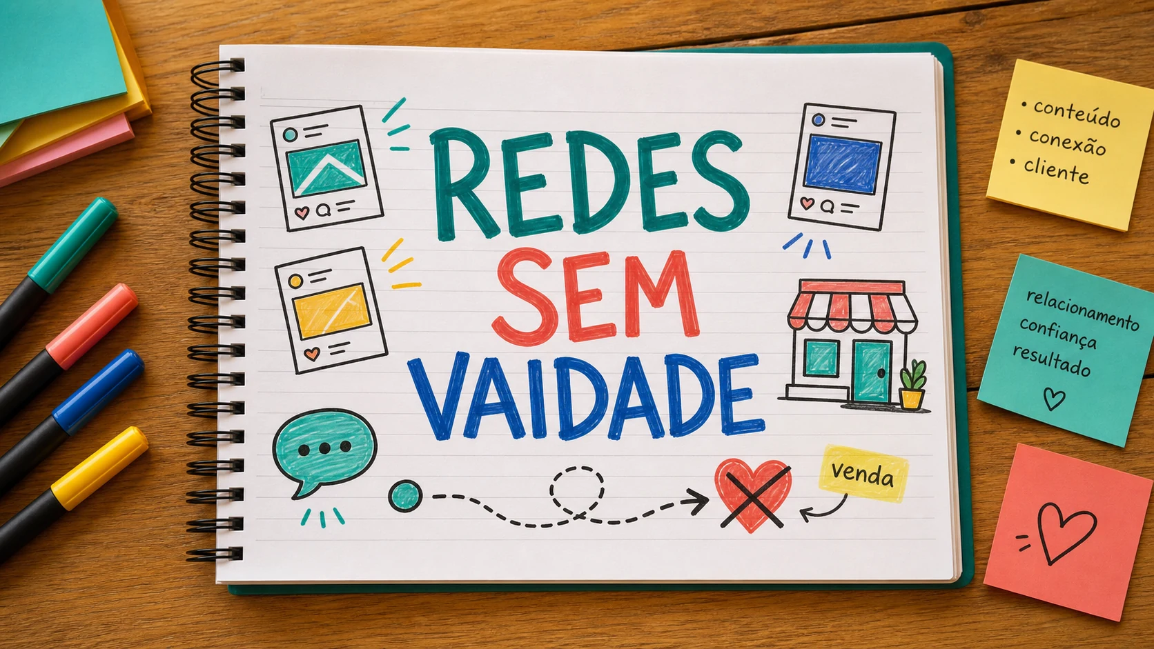 promover empresa local nas redes sociais em planejamento visual para negócios locais