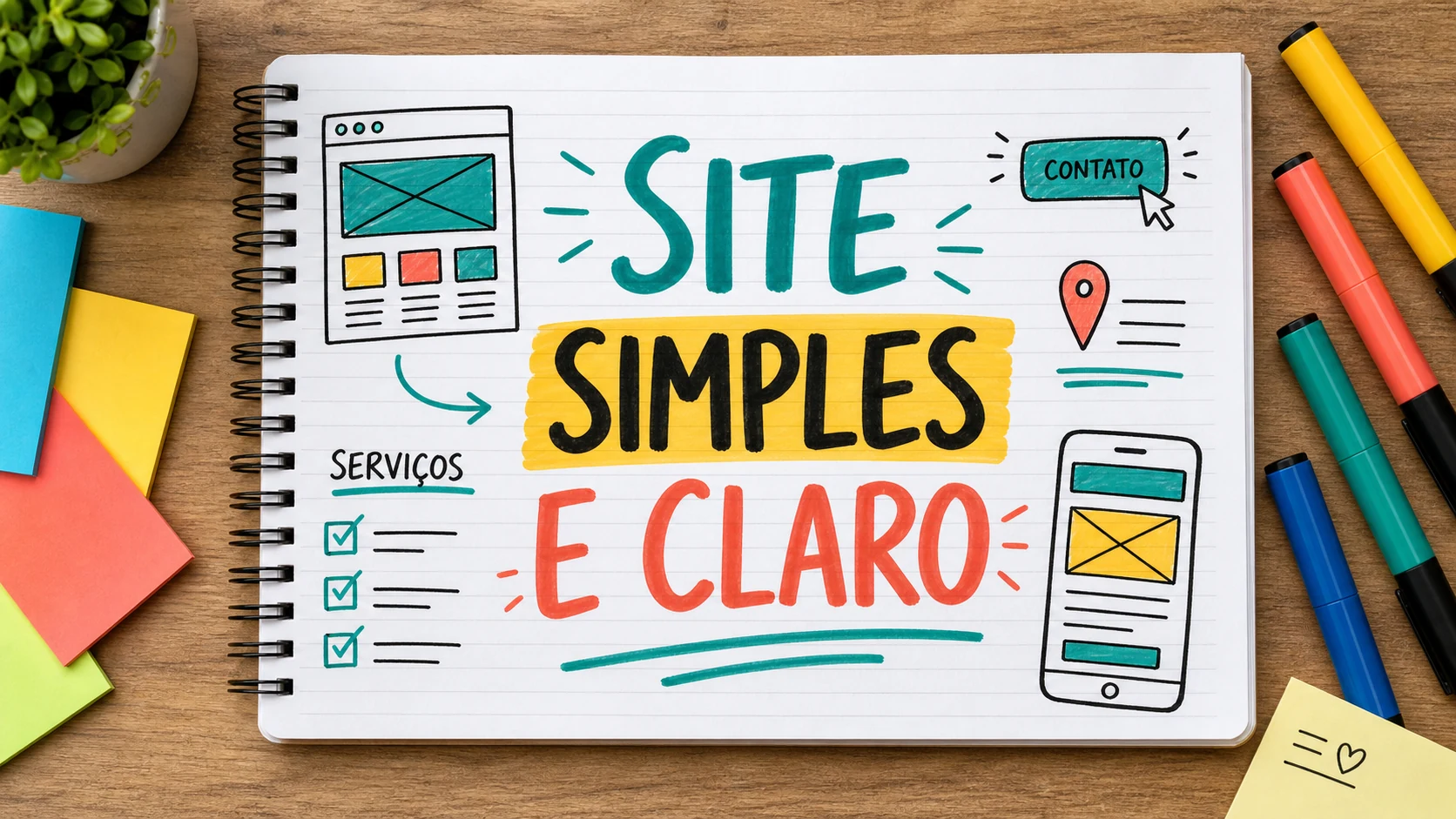 promover empresa local com site em planejamento visual para negócios locais