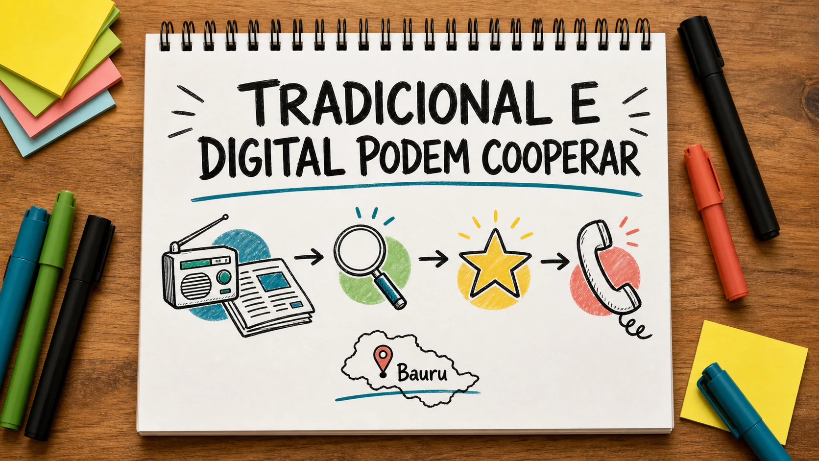 promover empresa local tradicional em planejamento visual para negócios locais