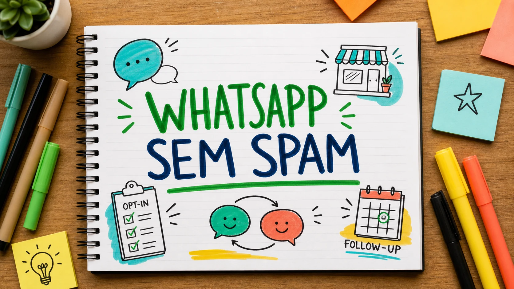 promover empresa local pelo WhatsApp em planejamento visual para negócios locais