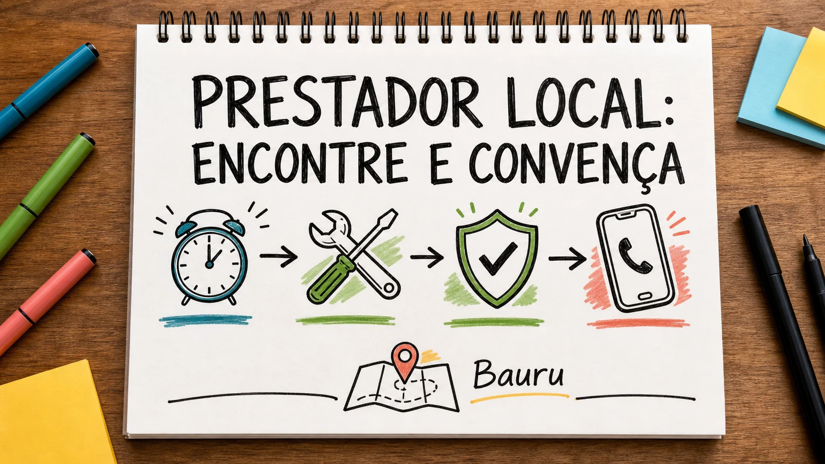 promover prestador de serviço local em planejamento visual para negócios locais