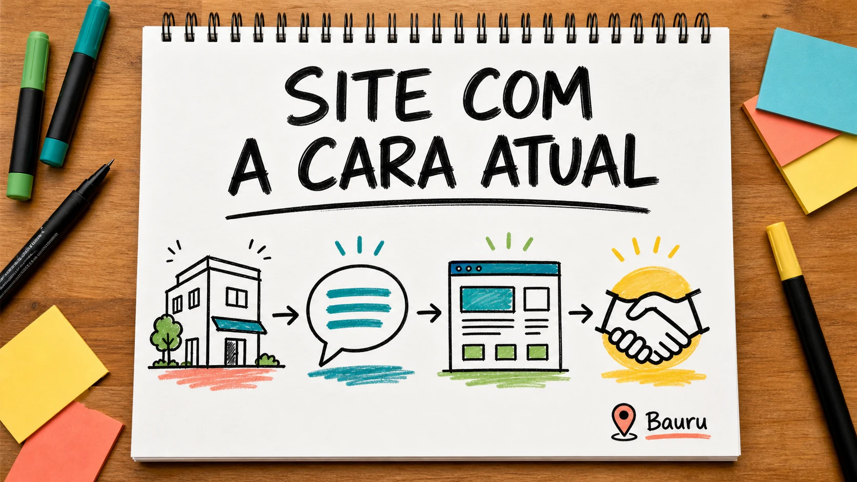 site para atualizar imagem da empresa com novo posicionamento e confiança
