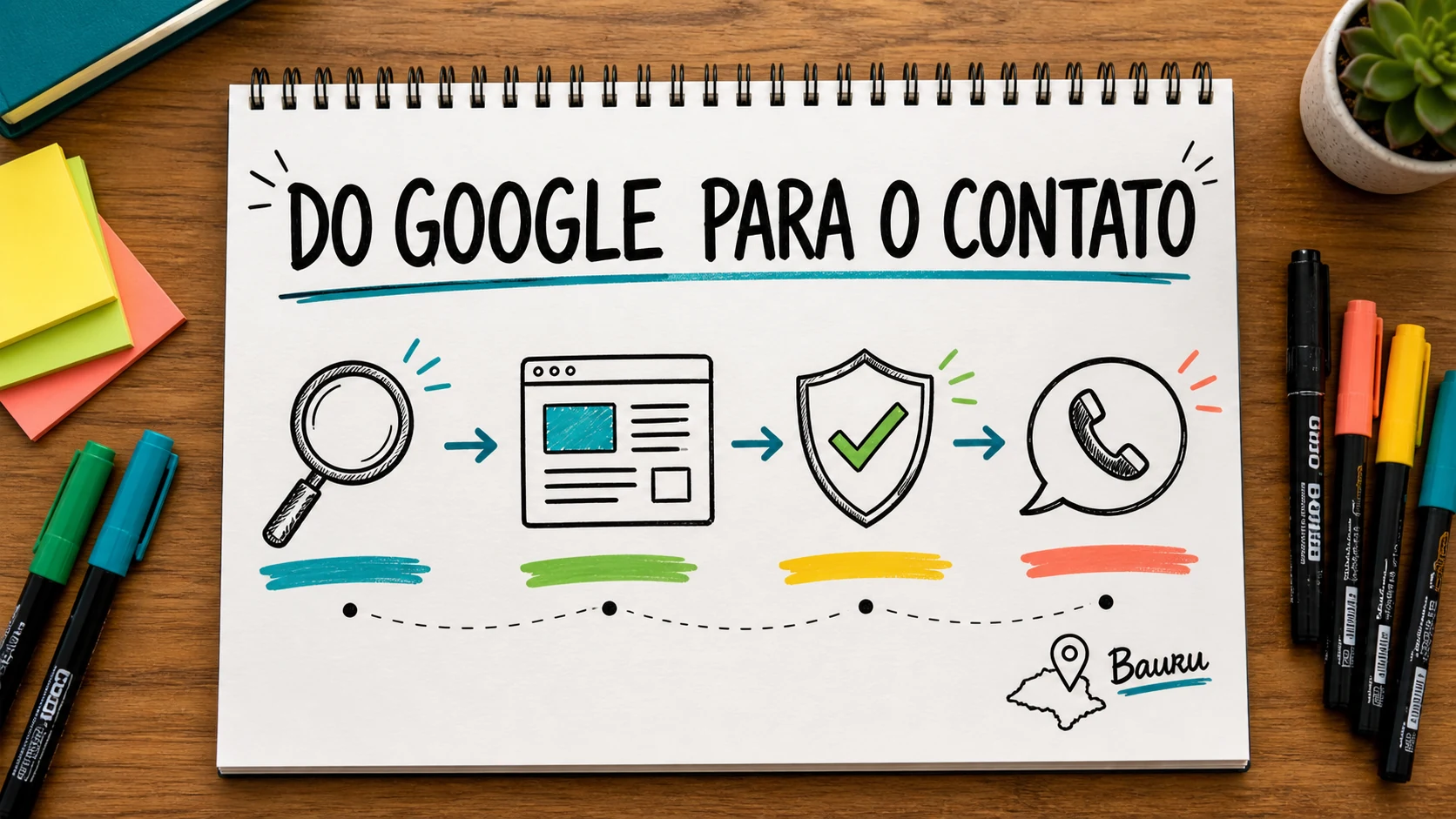site para receber clientes do Google preço com páginas de serviço e contato
