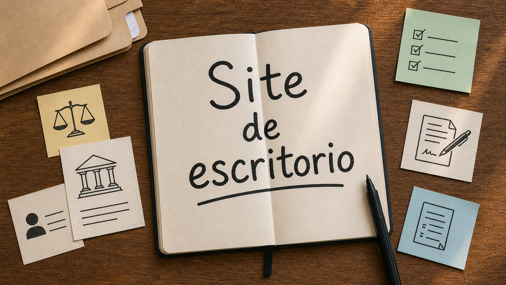 quanto custa site para escritório profissional com áreas de atuação e contato