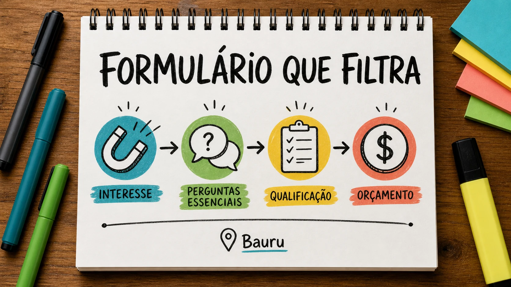 site com formulário de orçamento preço para qualificar pedidos de clientes