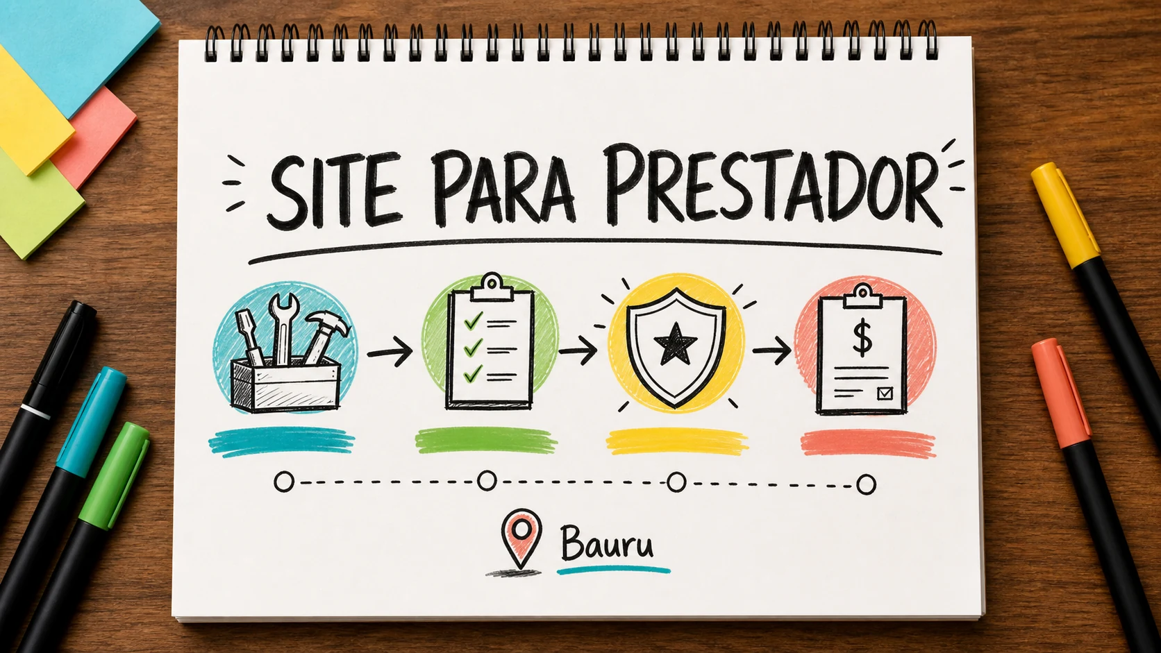 quanto custa site para prestador de serviço com área atendida e orçamento