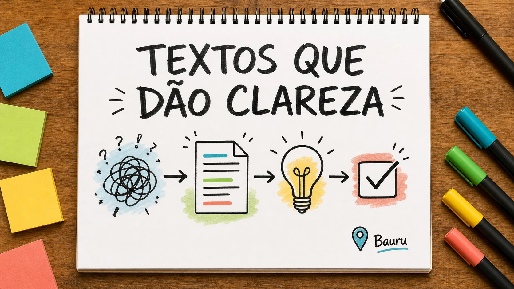 Site simples com textos profissionais explicando serviço e contato com clareza