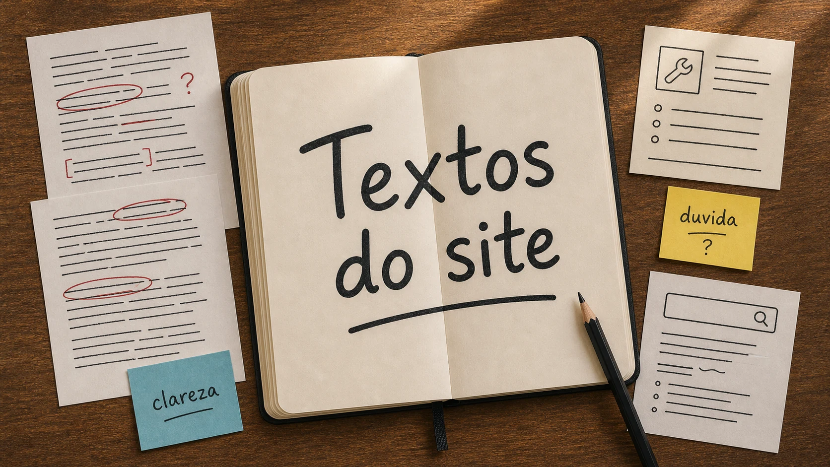 site com textos profissionais preço para explicar serviços e gerar contatos