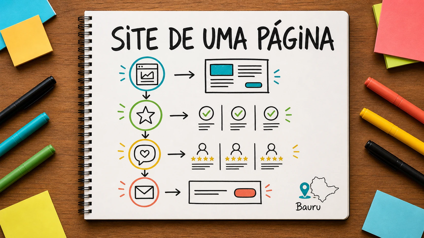 quanto custa site de uma página com oferta simples e contato claro